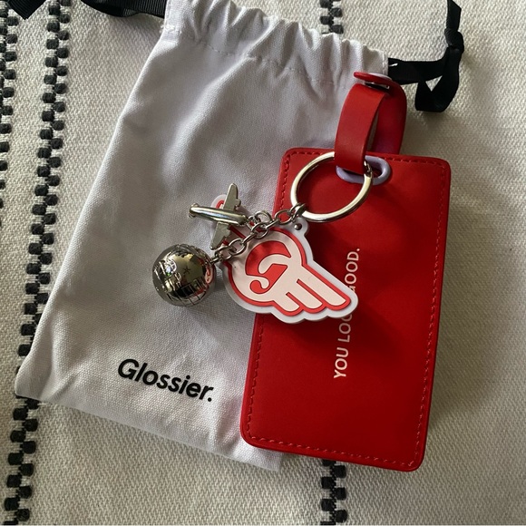 Glossier Keychain NWT - Picture 10 of 10